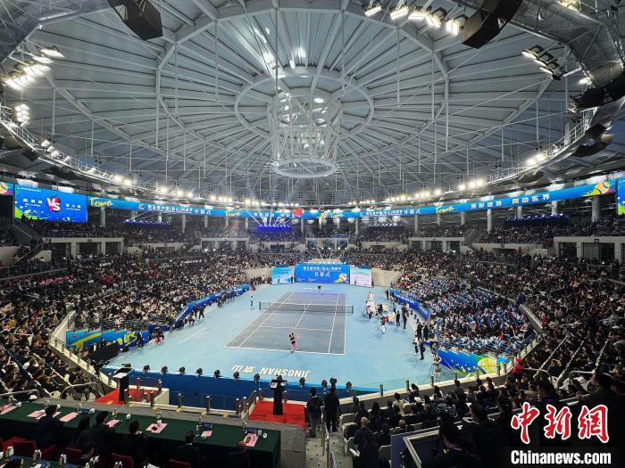 京山网球节开幕 世界青少年锦标赛启幕