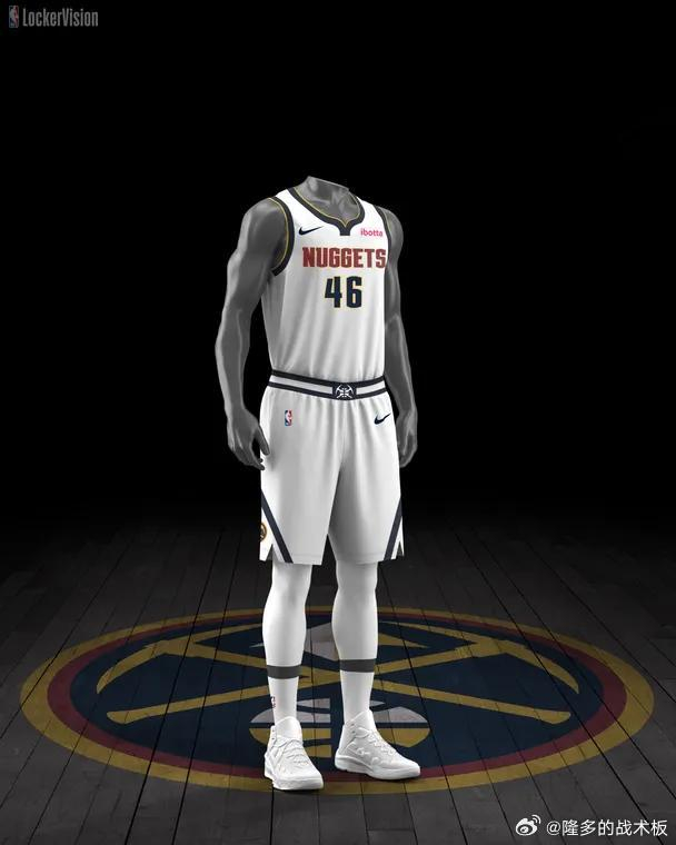 湖人掘金卡位战球衣设计引热议